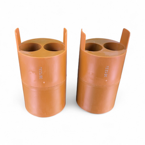 Beckman Coulter 2x25mL Round Bottom Tube Rotor Adapters 361232, Set of 2 | Safe & Secure Shipping - Image 1