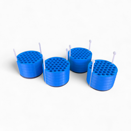 Beckman Coulter 5 Disc 37x5mL Tube Rotor Adapters 349947, Set of 4 (Best Offer!) | Safe & Secure Shipping - Image 1