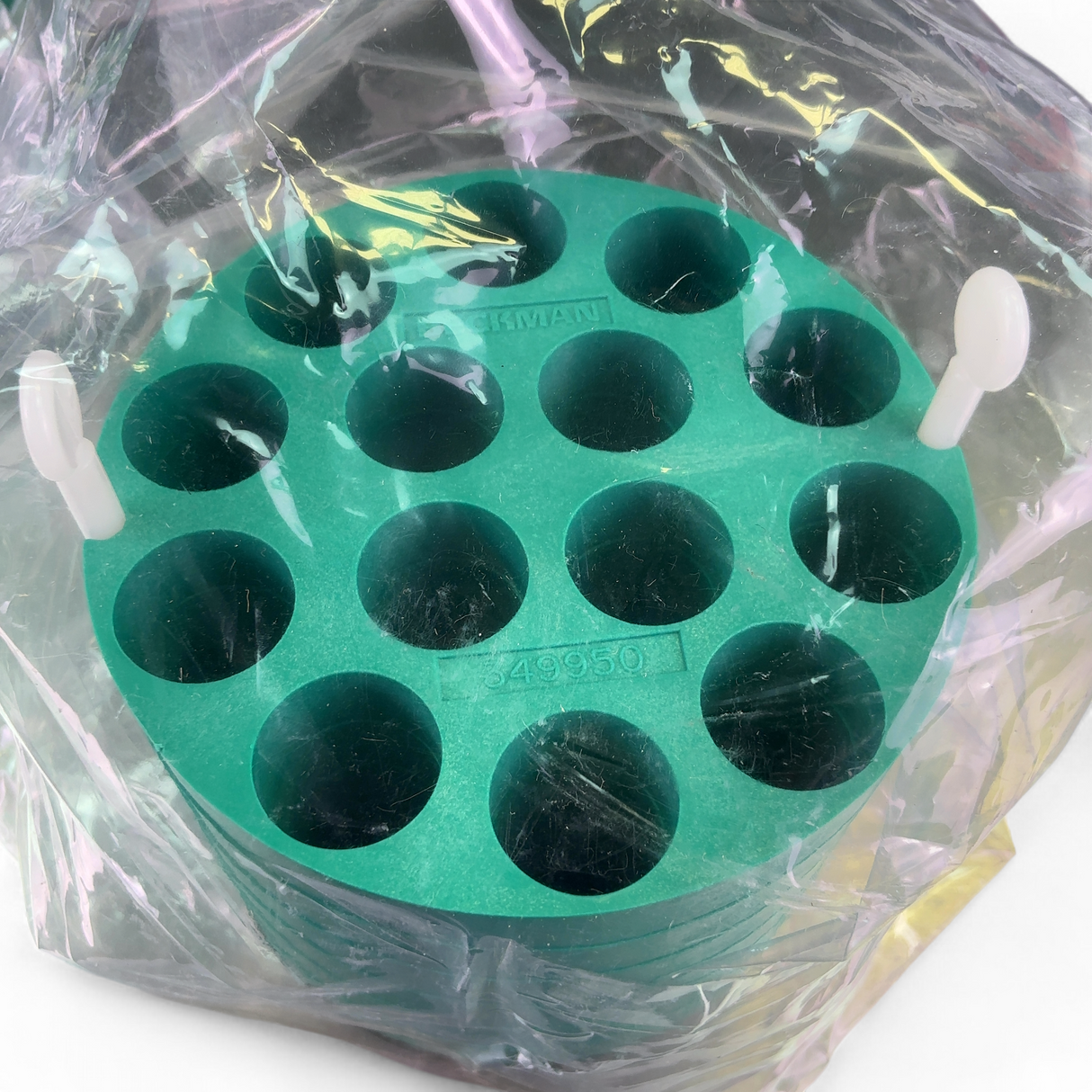 Beckman Coulter 6 Disc 14x15mL Tube Rotor Bucket Adapters 349950, Set of 2 | Mr. Scientific - Image 4