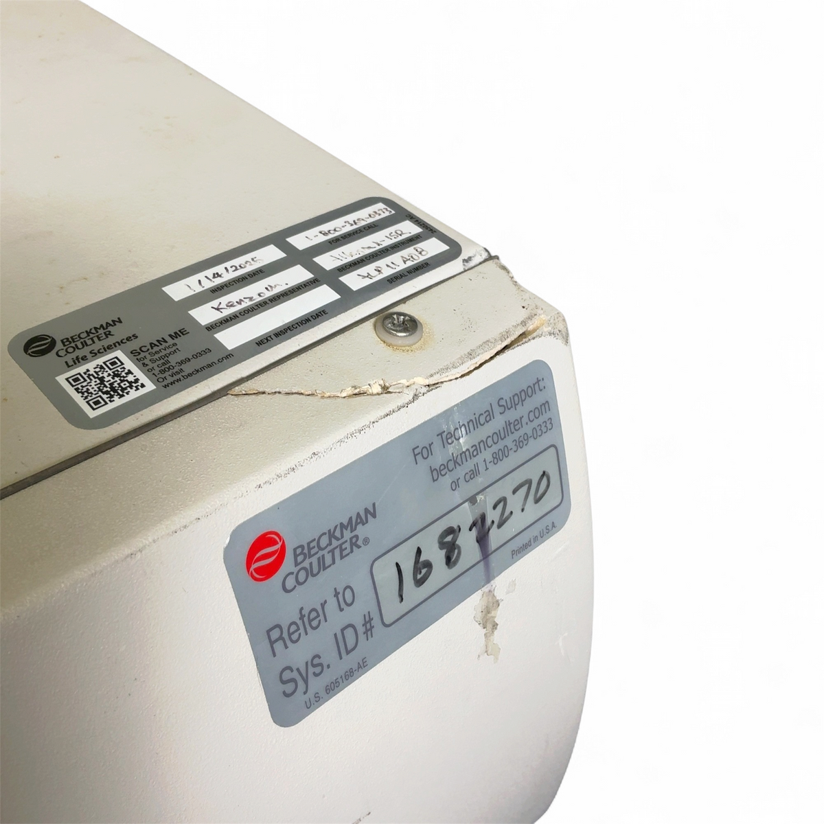 Beckman Coulter Allegra X-15R Refrigerated Benchtop Centrifuge 392932 w 4x750mL Aries Rotor SX4750A - See Desc - Image 3