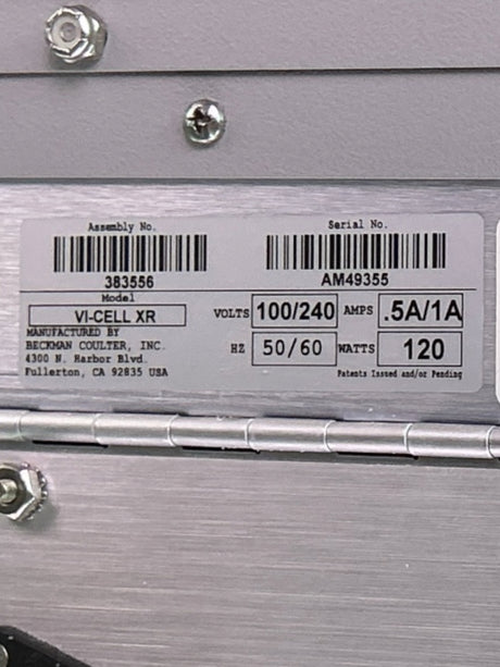 Beckman Coulter Vi-Cell XR Cell Viability Analyzer (Best Offer!) | Safe & Secure Shipping - Image 16