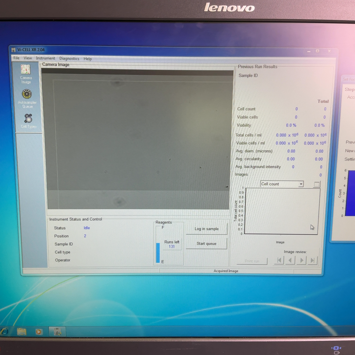 Beckman Coulter Vi-Cell XR Cell Viability Analyzer w Computer & Software 383556 | Ships Fast from Mr. Scientific - Image 21