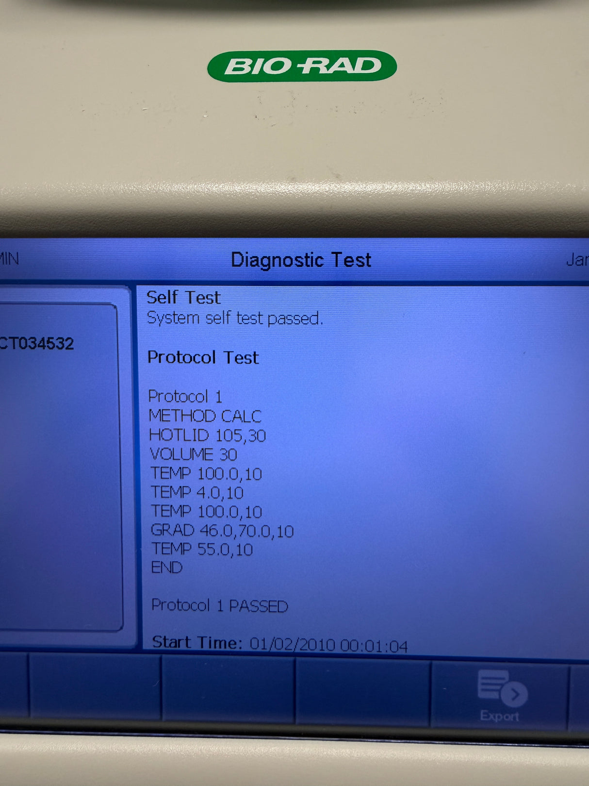 Bio-Rad C1000 Touch Thermal Cycler 96 Well PCR System - Image 19