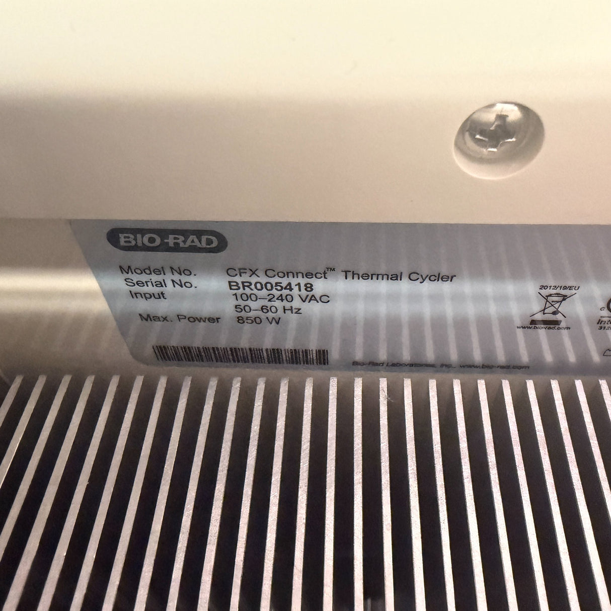 Bio-Rad CFX Connect Real-Time PCR Detection System w/ CFX Connect Optics Module - Image 10