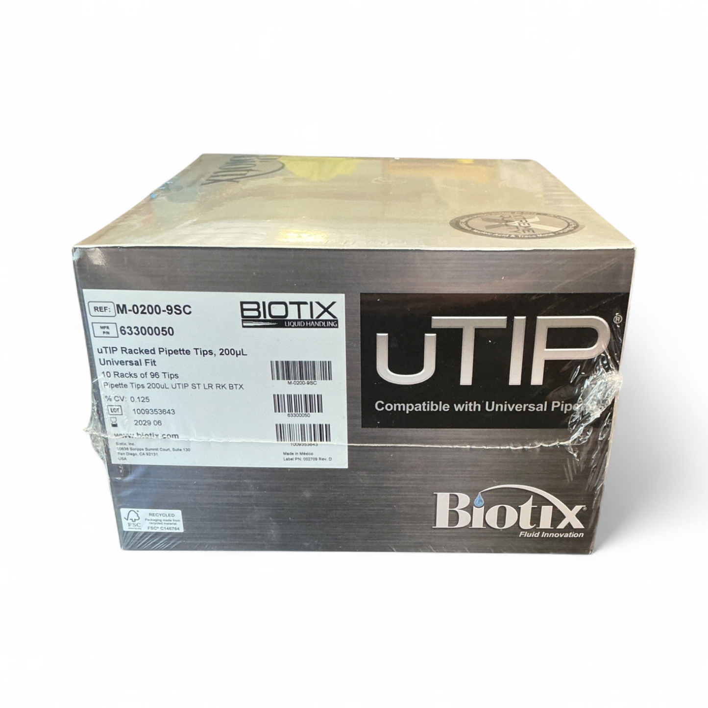 Biotix uTIP Pipette Tips M-200-9SC 200µL - Image 2