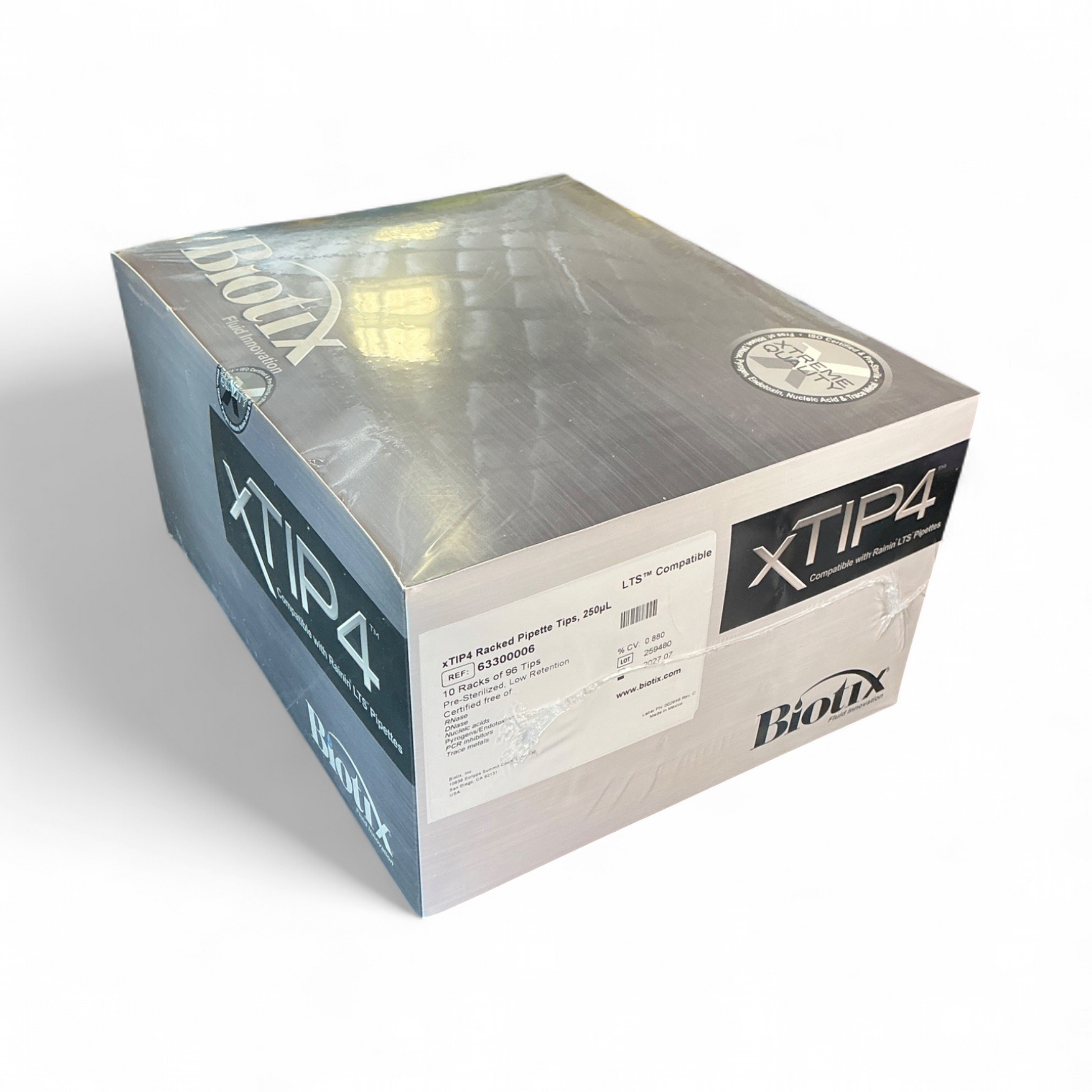 Biotix XTIP4 Pipette Tips 63300006 250μL - Image 1