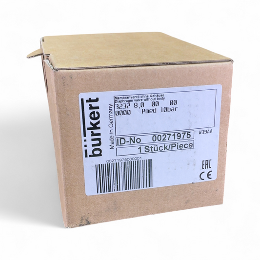 Bürkert 3232 Diaphragm Valve 10bar Hand Actuator 00271975 (Best Offer!) - Image 1
