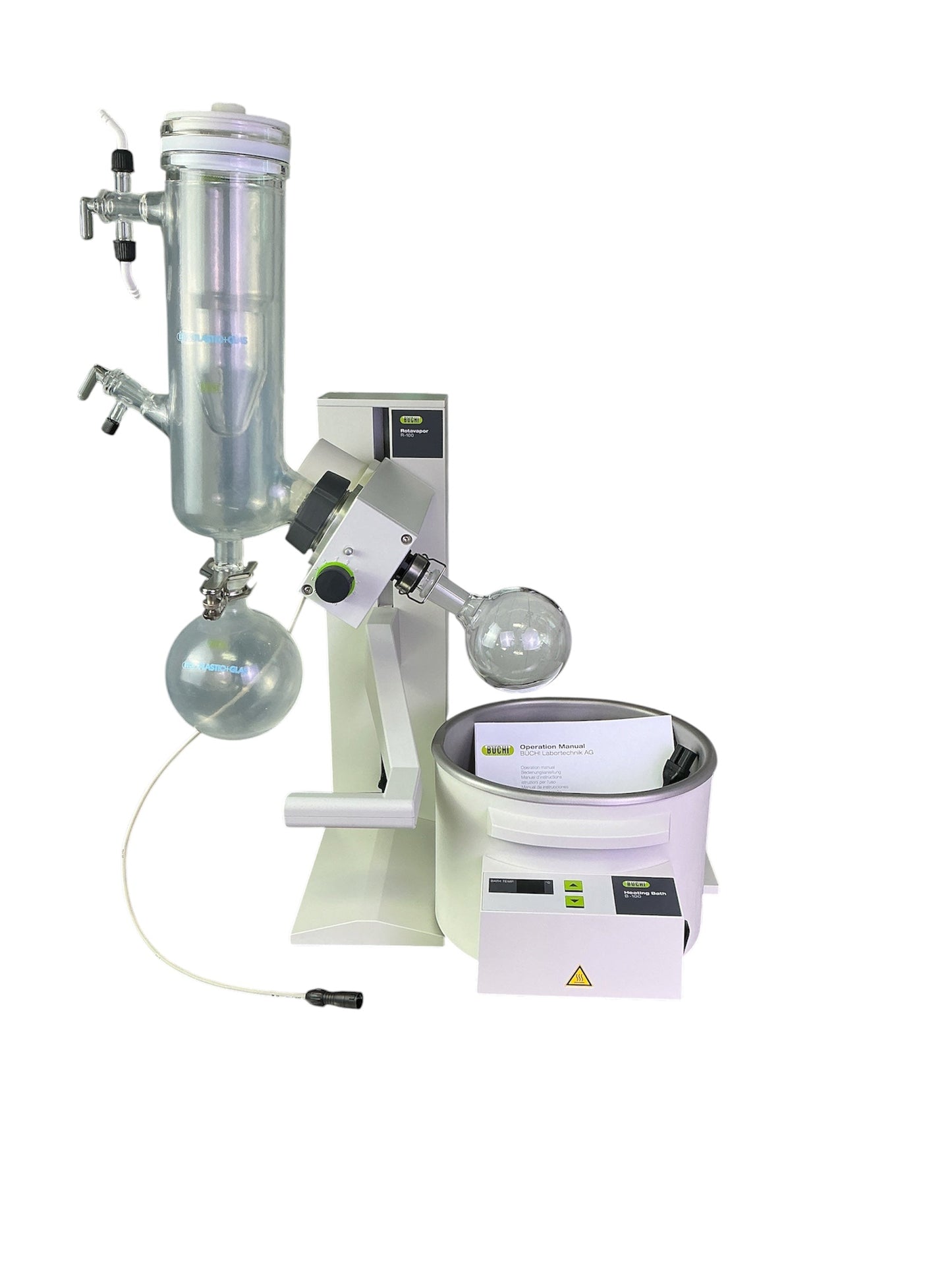 BUCHI R-100 Rotavapor Benchtop Rotary Evaporator System w Heating Bath & Diaphragm Pump (Best Offer!) | Ships Fast from Mr. Scientific - Image 2