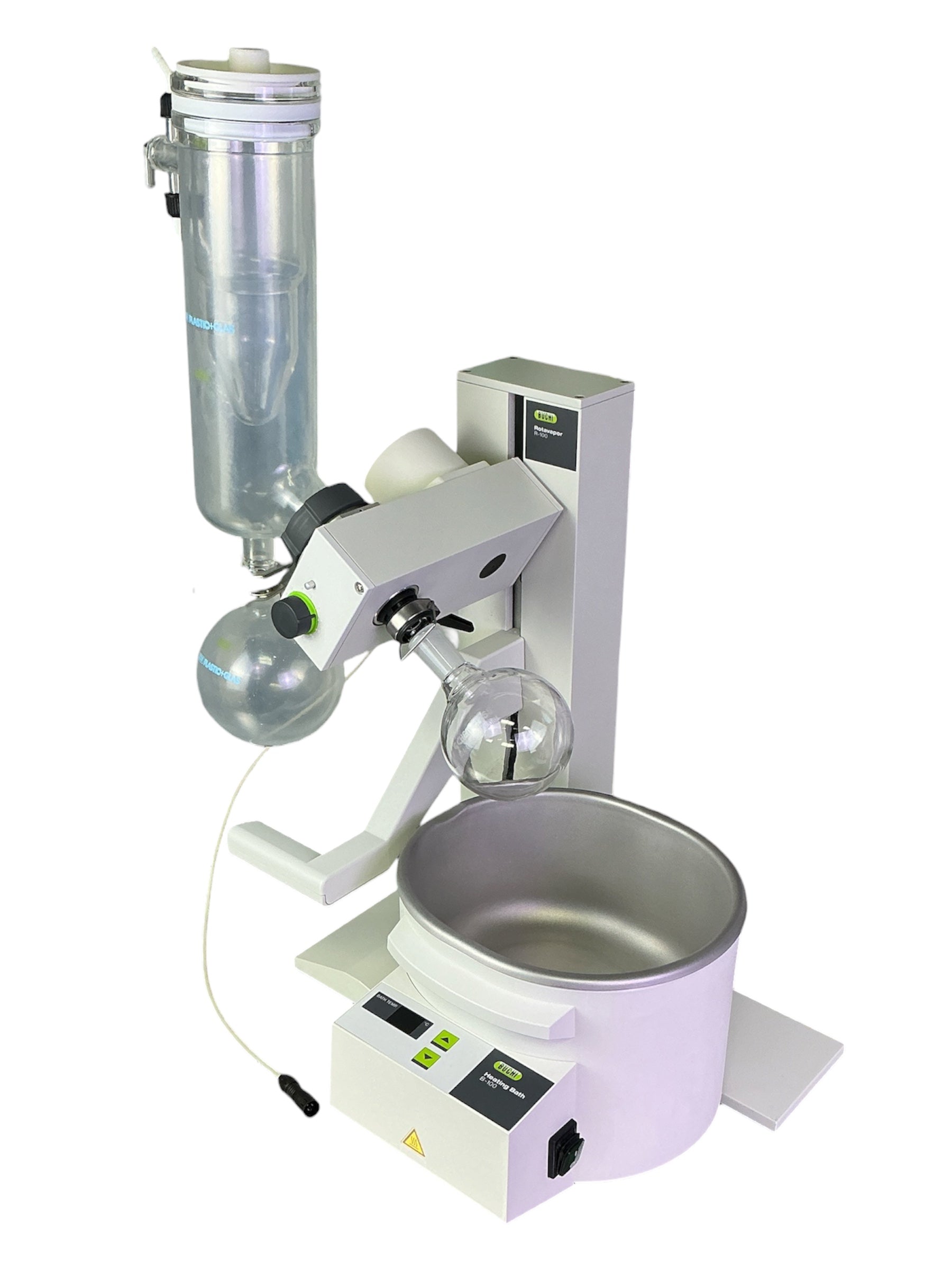 BUCHI R-100 Rotavapor Benchtop Rotary Evaporator System w Heating Bath & Diaphragm Pump (Best Offer!) | Ships Fast from Mr. Scientific - Image 3
