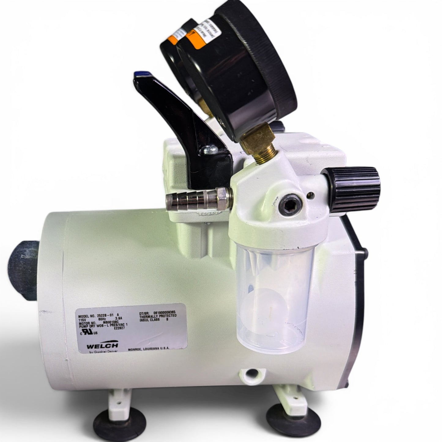 Buchi Rotavapor R-100 w/ B-100 Heating Bath Dry Ice Condenser Welch Pump - Image 12