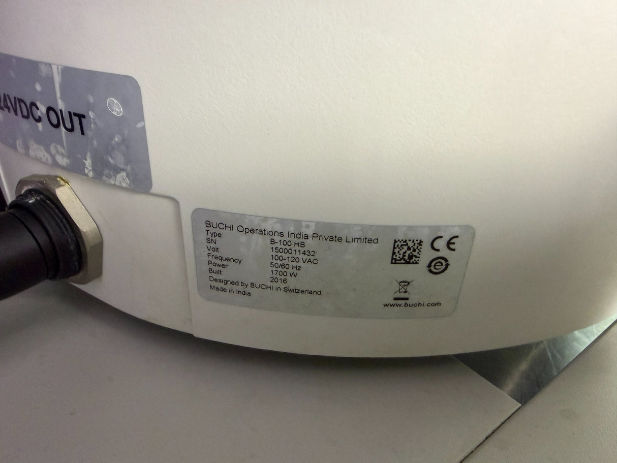 Buchi Rotavapor R-100 w/ B-100 Heating Bath Dry Ice Condenser Welch Pump - Image 17