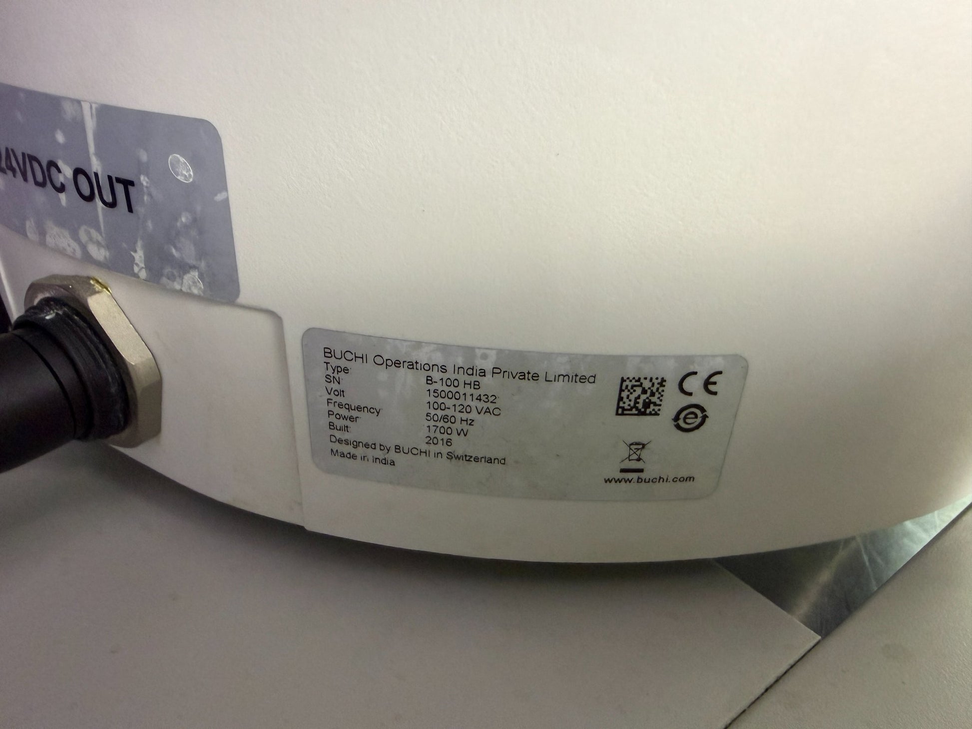 Buchi Rotavapor R-100 w/ B-100 Heating Bath Dry Ice Condenser Welch Pump - Image 17