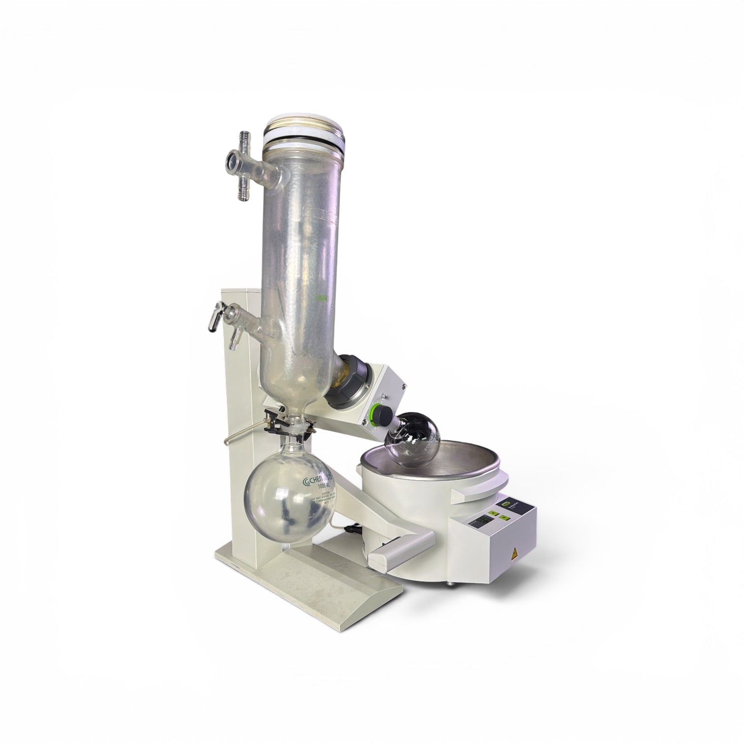 Buchi Rotavapor R-100 w/ B-100 Heating Bath Dry Ice Condenser Welch Pump - Image 4