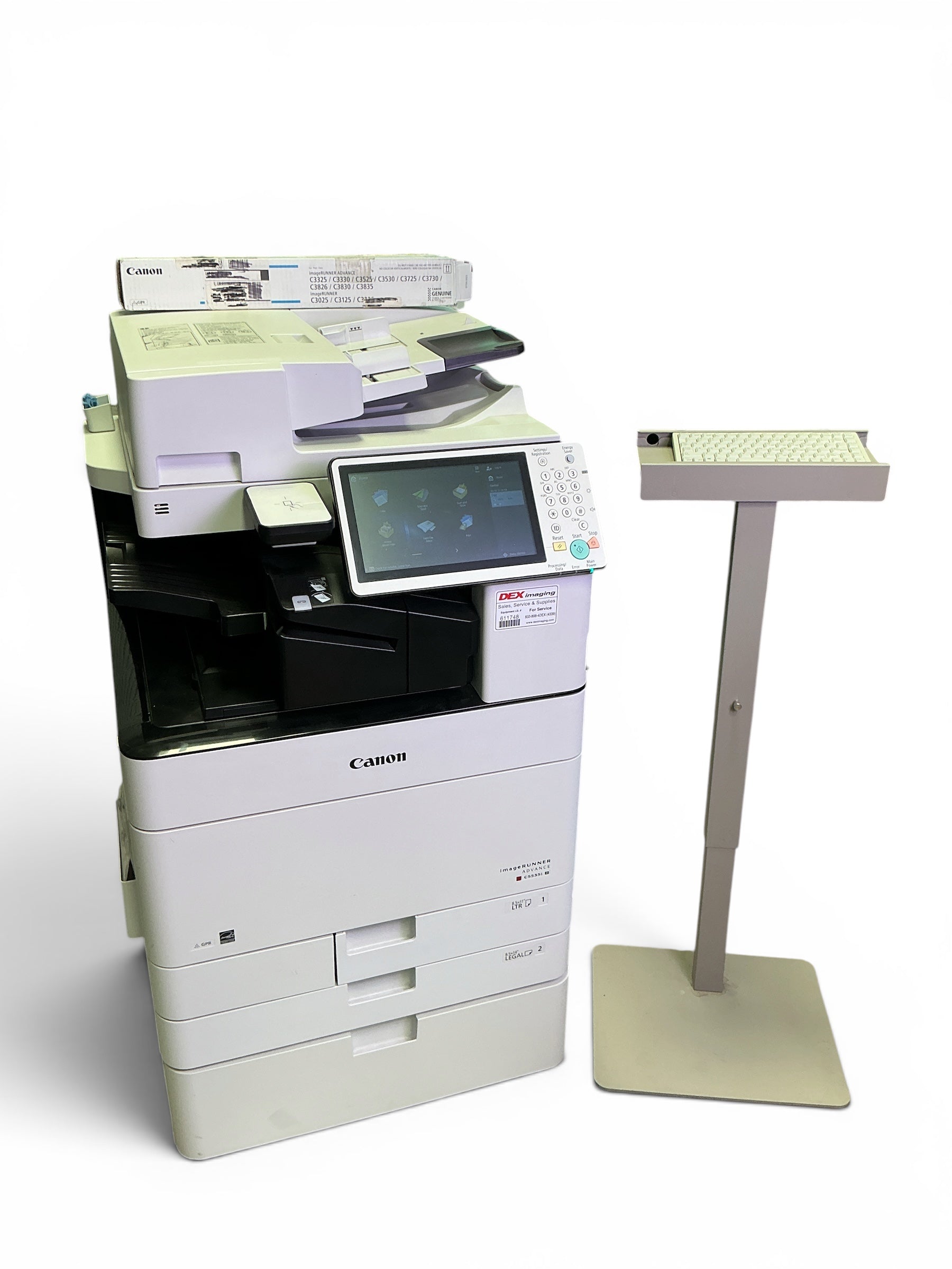 Canon ImageRUNNER Advance C5535i Multifunction Laser Printer/Copier w Keyboard (BO!) | Mr. Scientific - Image 1