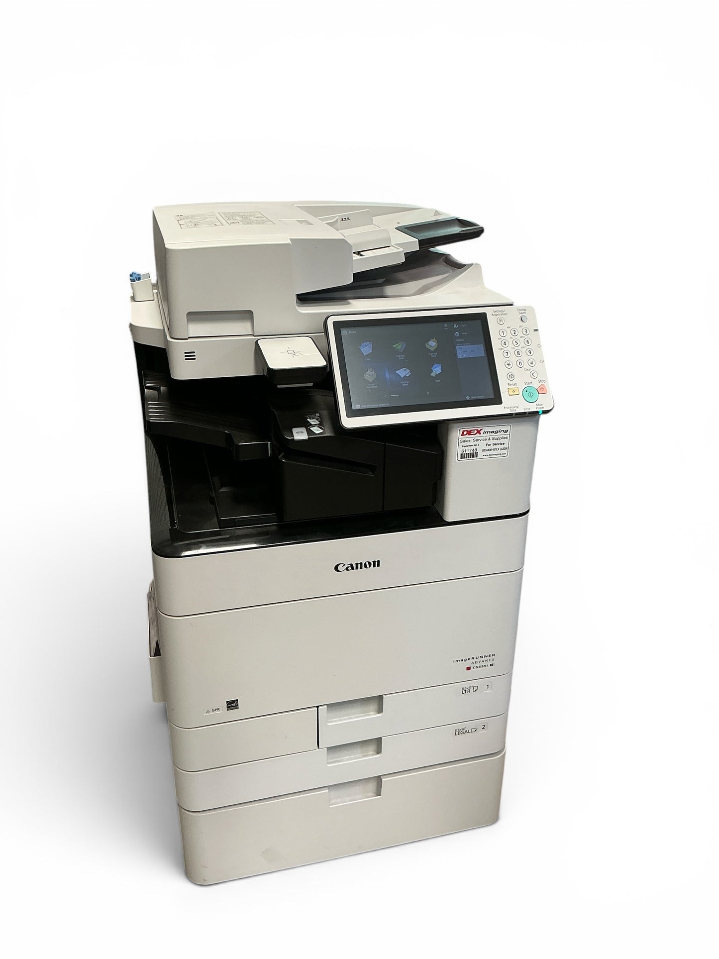 Canon ImageRUNNER Advance C5535i Multifunction Laser Printer/Copier w Keyboard (BO!) | Mr. Scientific - Image 2