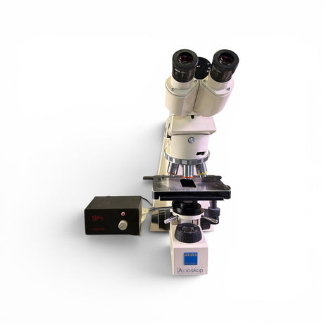 Carl Zeiss Axioskop 50 Microscope 45-14-85 w/ Achroplan Objectives - Image 3