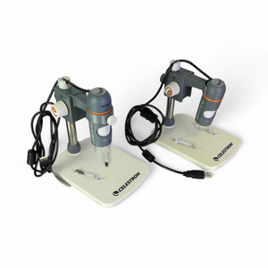 Celestron Digital Microscope PRO w Stand - Lot of 2x 44308 5MP - See Desc | Ships Fast from Mr. Scientific