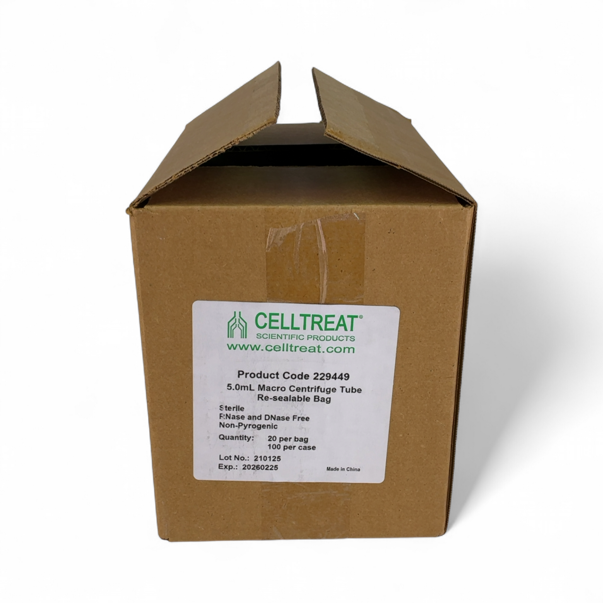 Celltreat 5.0mL Macro Centrifuge Tubes 229449 - 100/cs (Best Offer!) | Ships Fast from Mr. Scientific - Image 2
