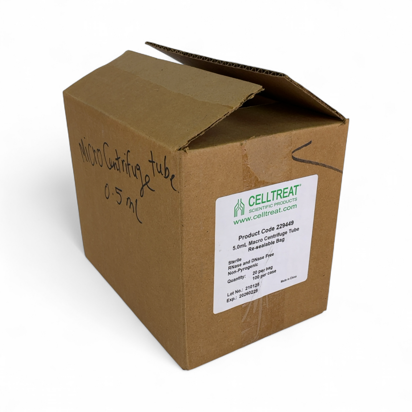 Celltreat 5.0mL Macro Centrifuge Tubes 229449 - 100/cs (Best Offer!) | Ships Fast from Mr. Scientific - Image 3