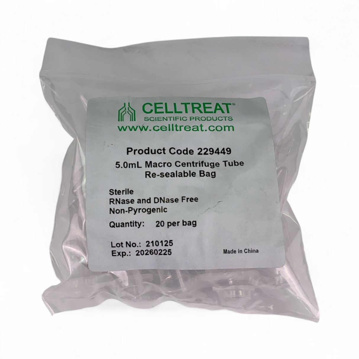 Celltreat 5.0mL Macro Centrifuge Tubes 229449 - 100/cs (Best Offer!) | Ships Fast from Mr. Scientific - Image 5