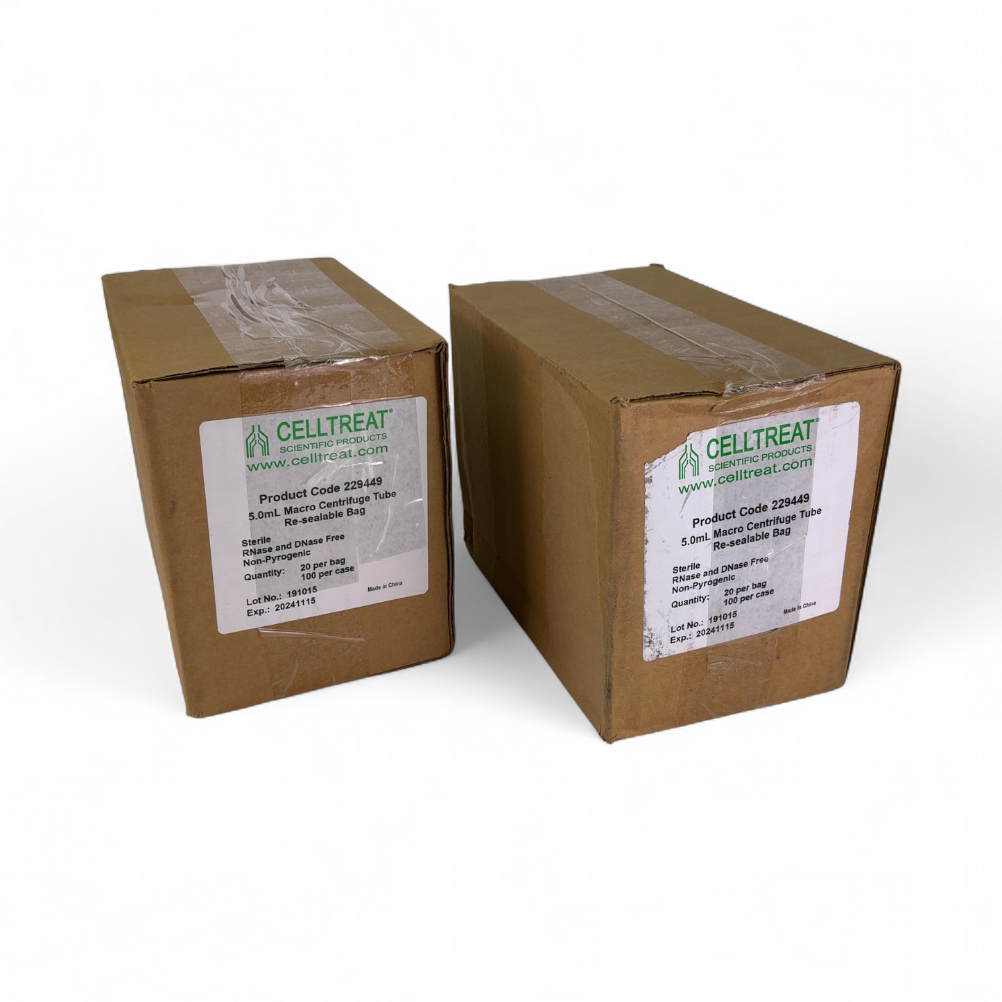 Celltreat 5.0mL Macro Centrifuge Tubes 229449 - Exp: 2024.11.15 - 200ct (Best Offer!) | Safe & Secure Shipping - Image 4