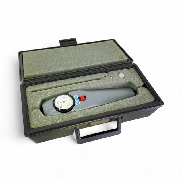 Chatillon Mechanical Push/Pull Force Gauge w Accessories & Case DPP5KG | Safe & Secure Shipping - Image 1