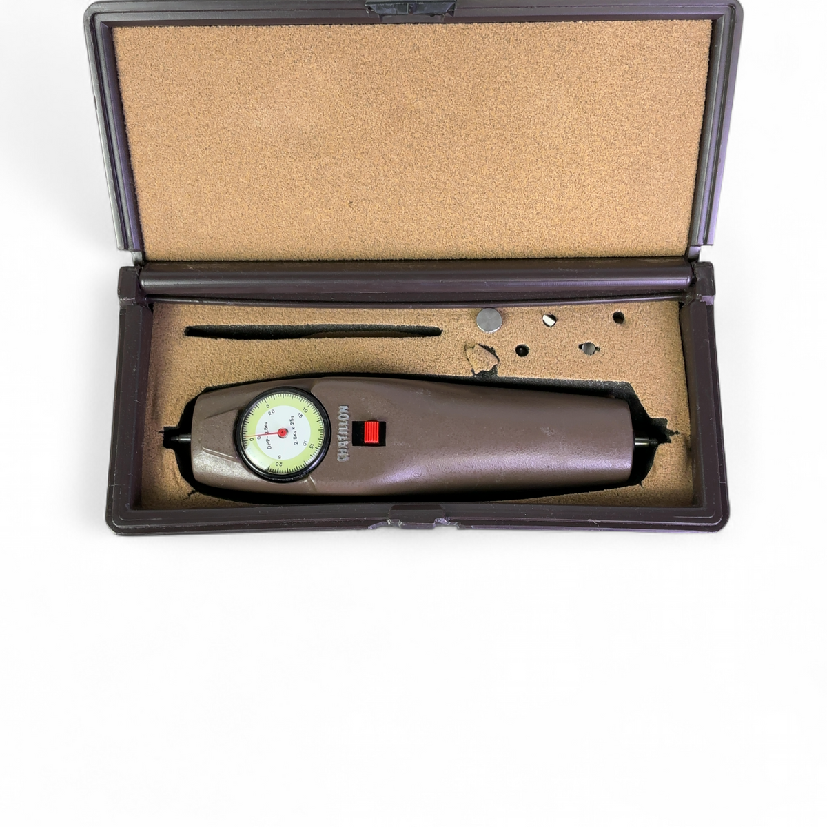 Chatillon Mechanical Push/Pull Force Gauge w Accessories & Case DPP-2.5kg | Ships Fast from Mr. Scientific - Image 2
