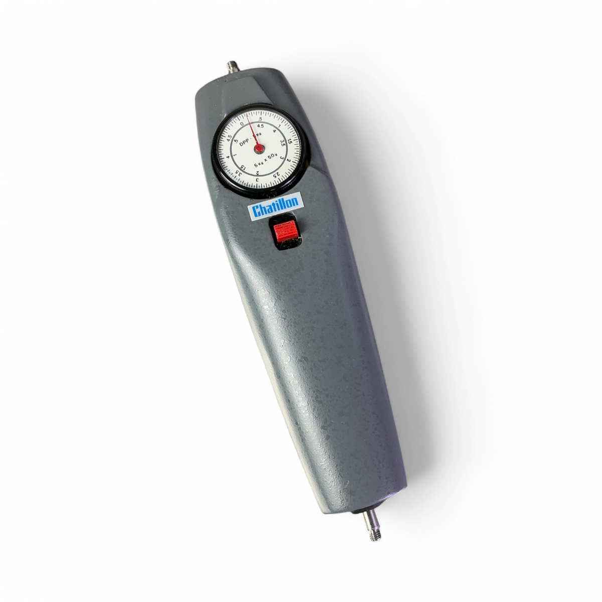 Chatillon Mechanical Push/Pull Force Gauge w Accessories & Case DPP5KG | Safe & Secure Shipping - Image 4