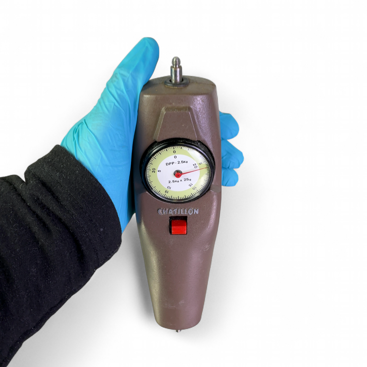 Chatillon Mechanical Push/Pull Force Gauge w Accessories & Case DPP-2.5kg | Ships Fast from Mr. Scientific - Image 4
