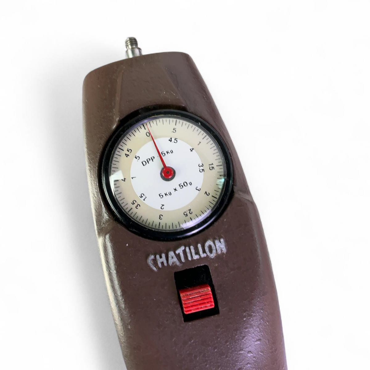 Chatillon Mechanical Push/Pull Force Gauge w Accessories & Case DPP-5KG | Mr. Scientific - Image 7