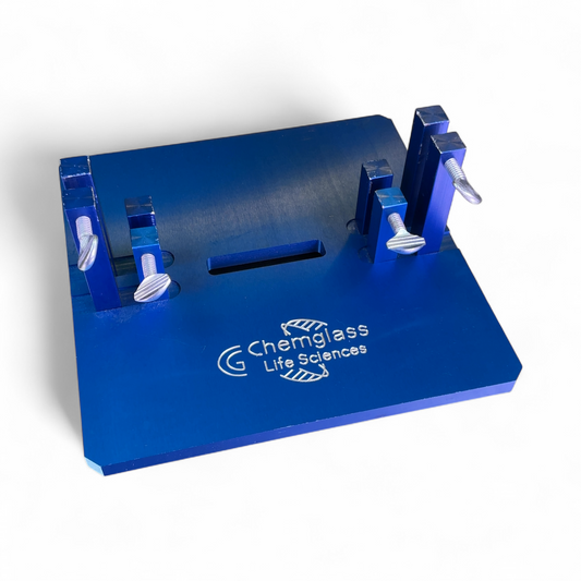 Chemglass Bioreactor Headplate Assembly Stand CLS-1380-100 (Best Offer!) | Safe & Secure Shipping - Image 1