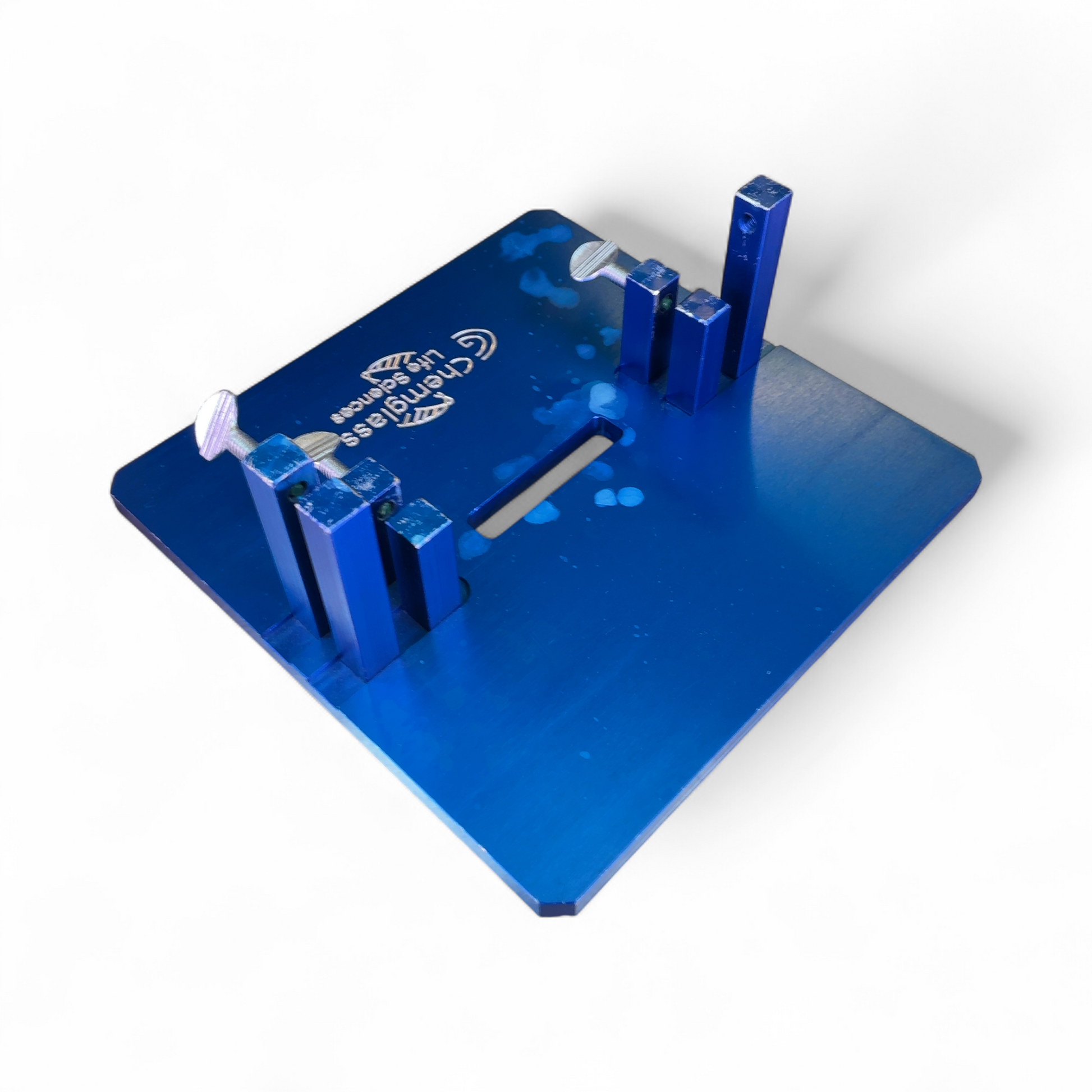 Chemglass Bioreactor Headplate Assembly Stand CLS-1380-100 (BO!) | Mr. Scientific - Image 5