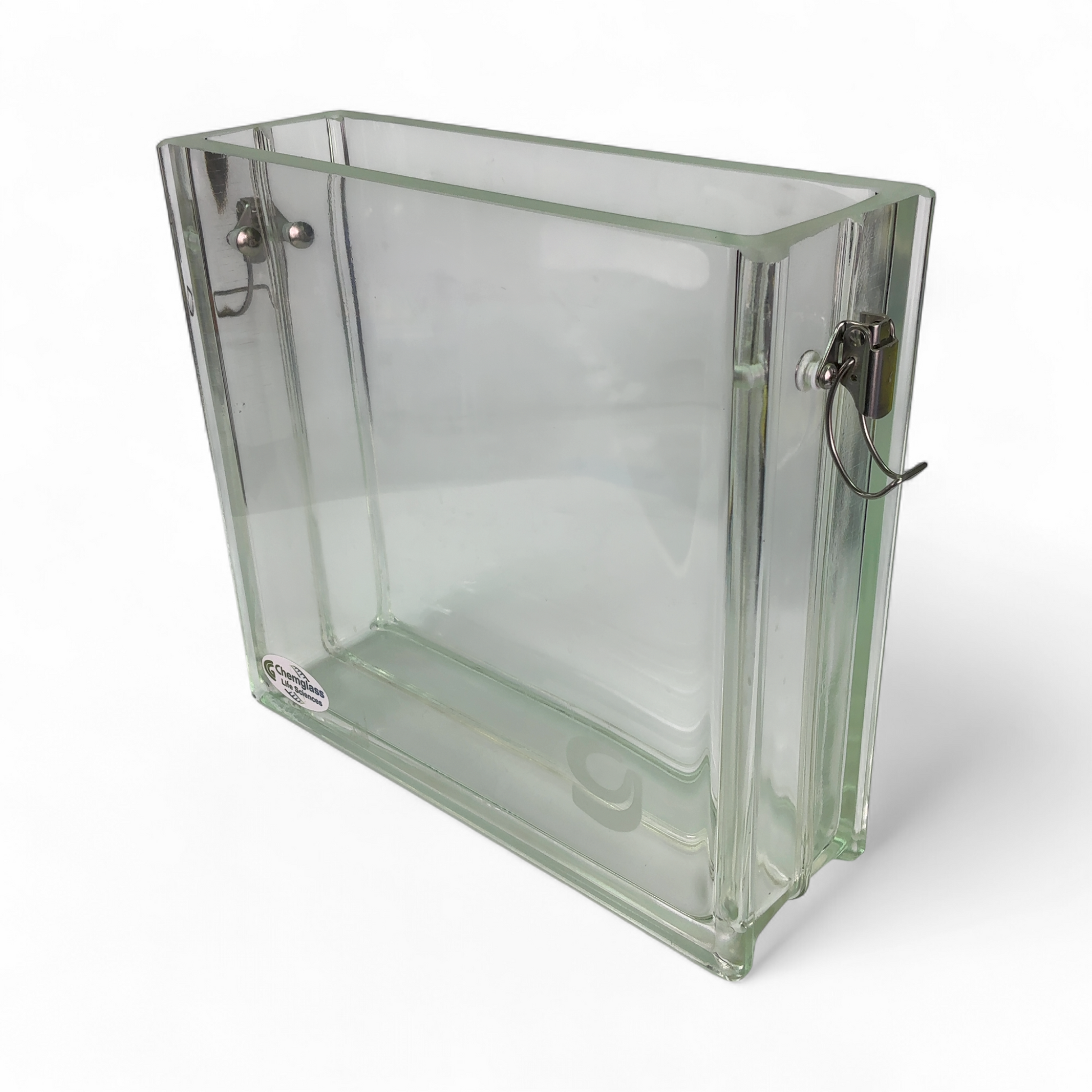 Chemglass Thin Layer Chromatography Developing Tank w Latches CG-1183 | Order Direct and Save - Image 4