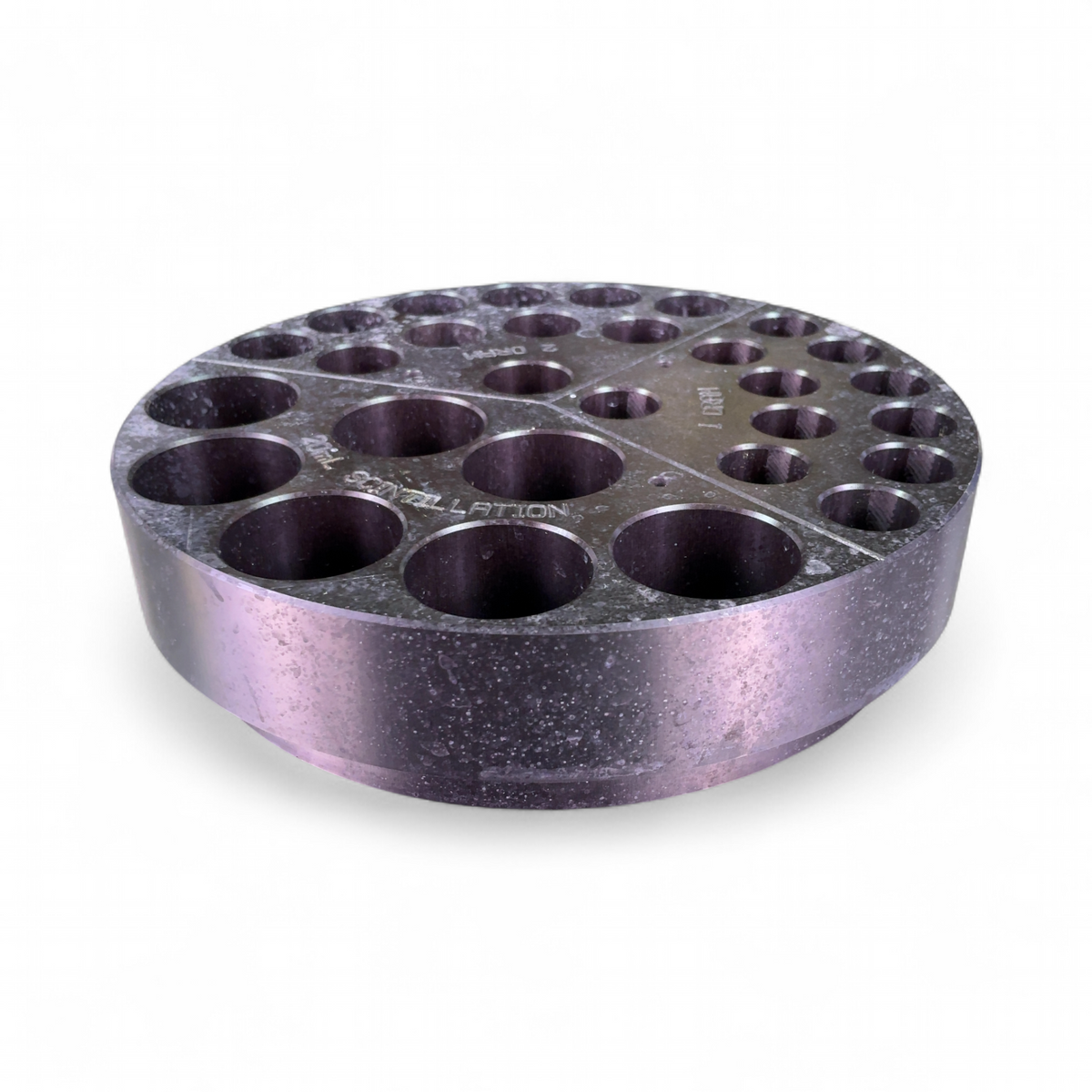 Chemglass Tri-Block Black Hard-Coated Aluminum Reaction Block CG-1991-T-10 | Safe & Secure Shipping - Image 7