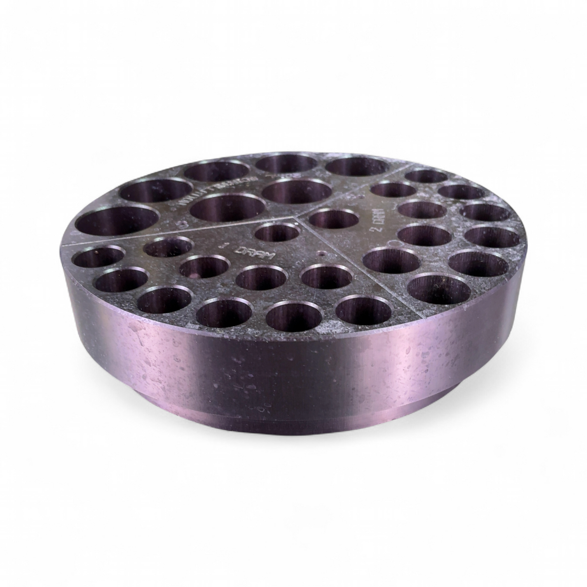 Chemglass Tri-Block Black Hard-Coated Aluminum Reaction Block CG-1991-T-10 | Safe & Secure Shipping - Image 8