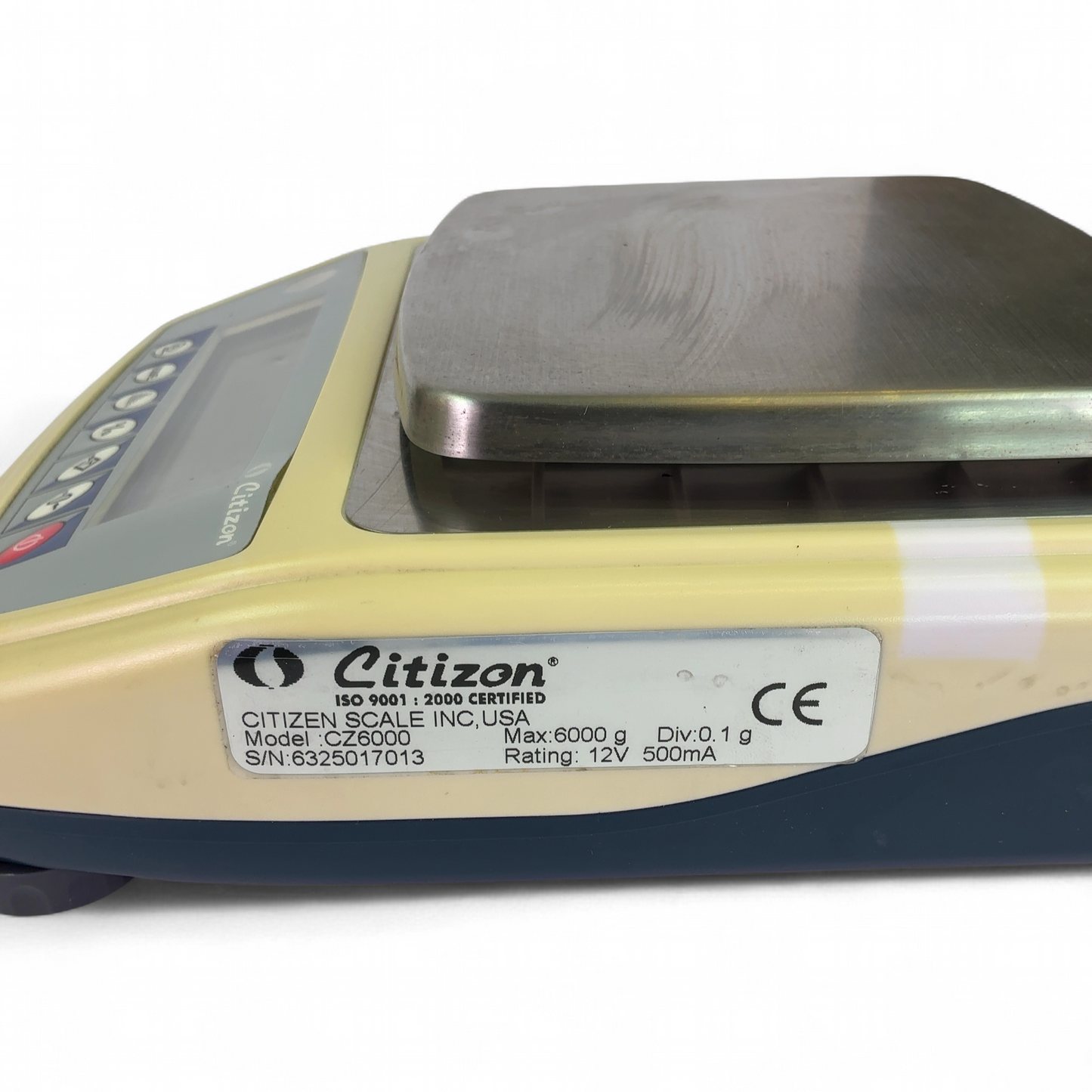 Citizen Digital 6000g Scale CZ6000 Precision Balance (Best Offer!) | Ships Fast from Mr. Scientific - Image 2