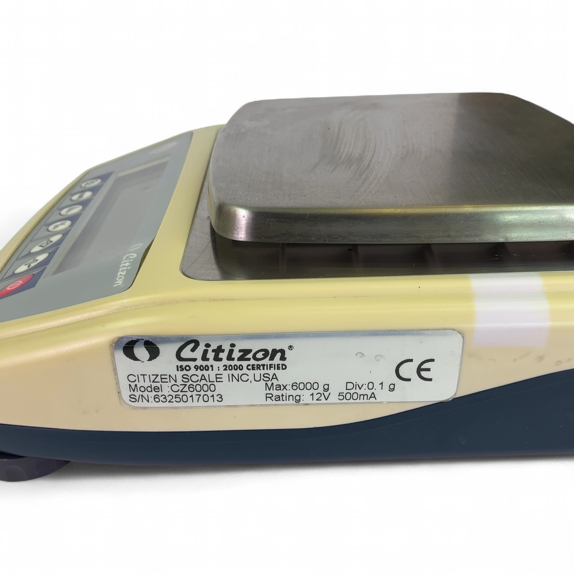 Citizen Digital 6000g Scale CZ6000 Precision Balance (Best Offer!) | Ships Fast from Mr. Scientific - Image 2