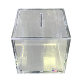 Clear Acrylic Lab Storage Box Removable Lid 6.75” Made In USA (Best Offer!) - Image 3