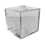 Clear Acrylic Lab Storage Box Removable Lid 6.75” Made In USA (Best Offer!) - Image 4
