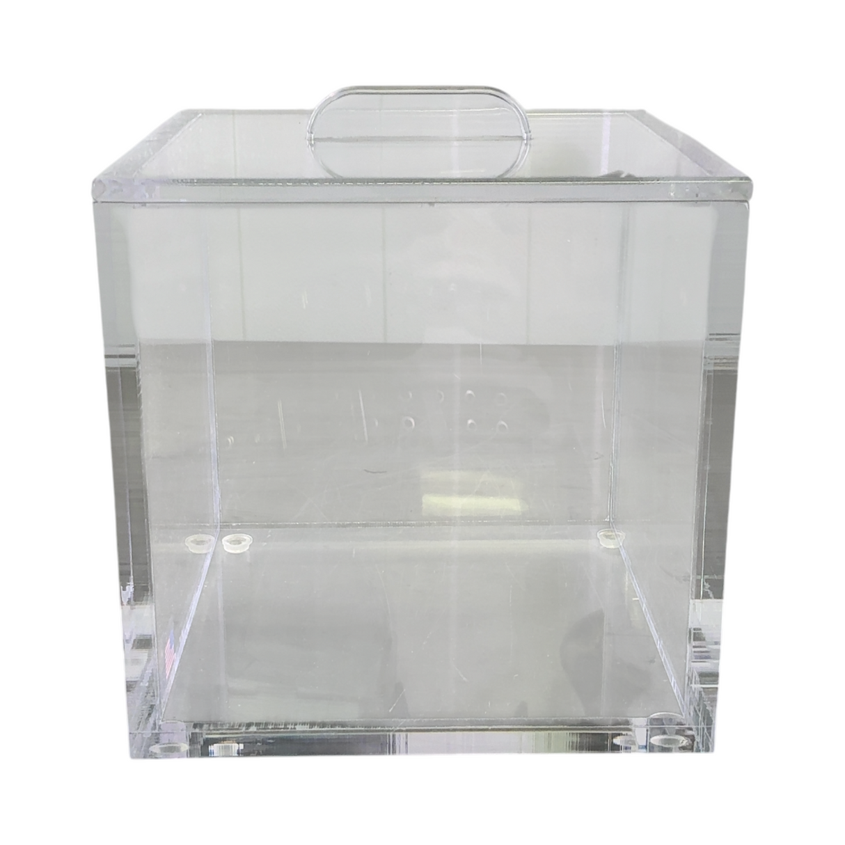 Clear Acrylic Lab Storage Box Removable Lid 6.75” Made In USA (Best Offer!) - Image 5