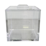 Clear Acrylic Lab Storage Box Removable Lid 6.75” Made In USA (Best Offer!) - Image 5
