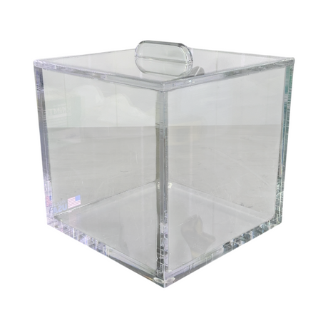 Clear Acrylic Lab Storage Box Removable Lid 6.75” Made In USA (Best Offer!) - Image 6