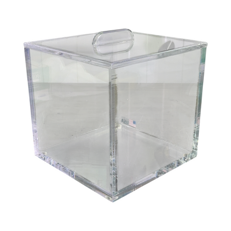 Clear Acrylic Lab Storage Box Removable Lid 6.75” Made In USA (Best Offer!) - Image 8