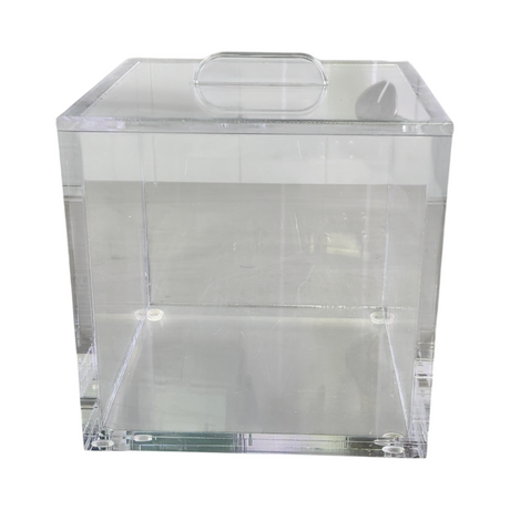 Clear Acrylic Lab Storage Box Removable Lid 6.75” Made In USA (Best Offer!) - Image 9