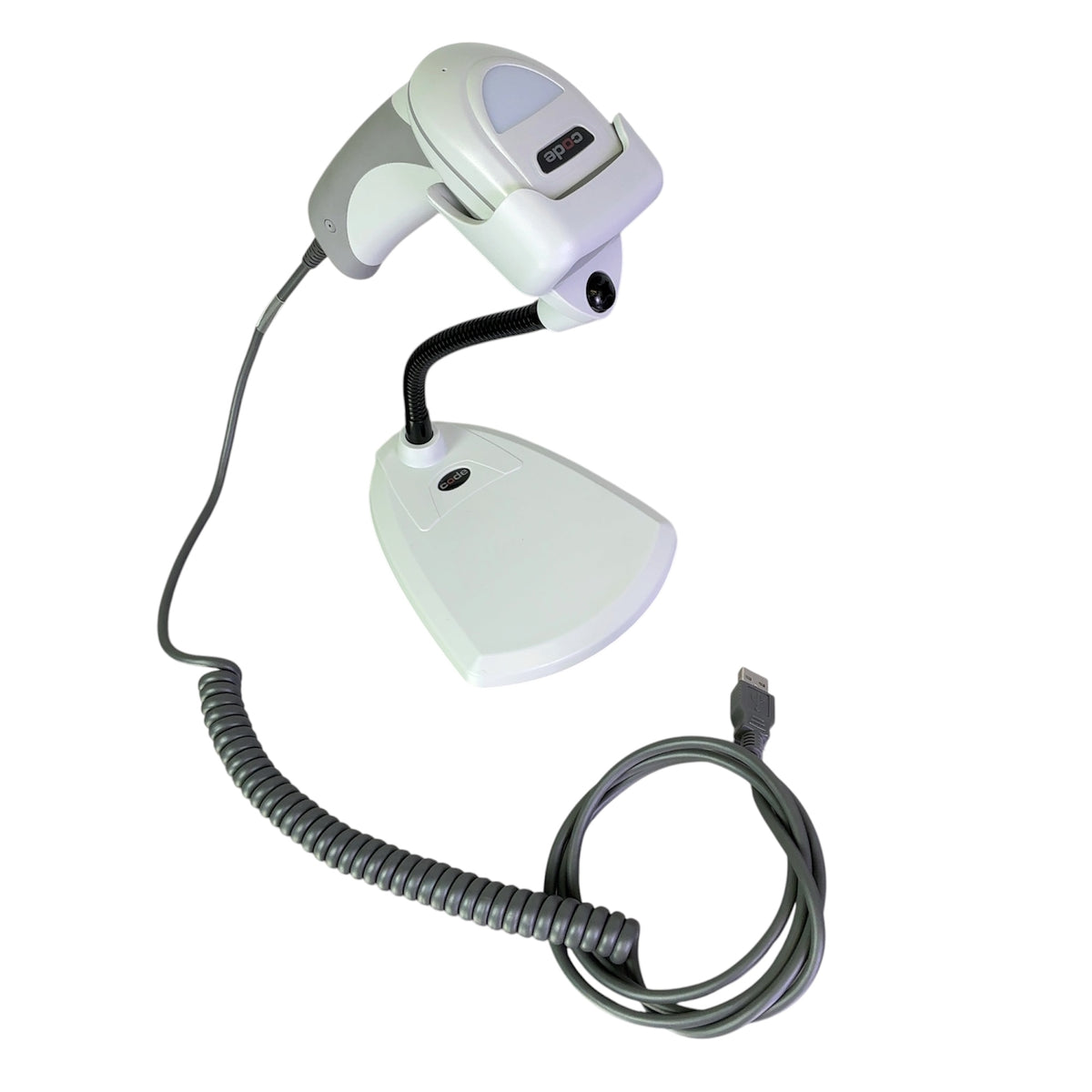 Code Handheld Barcode Scanner w Adjustable Stand | Ships Fast from Mr. Scientific - Image 1