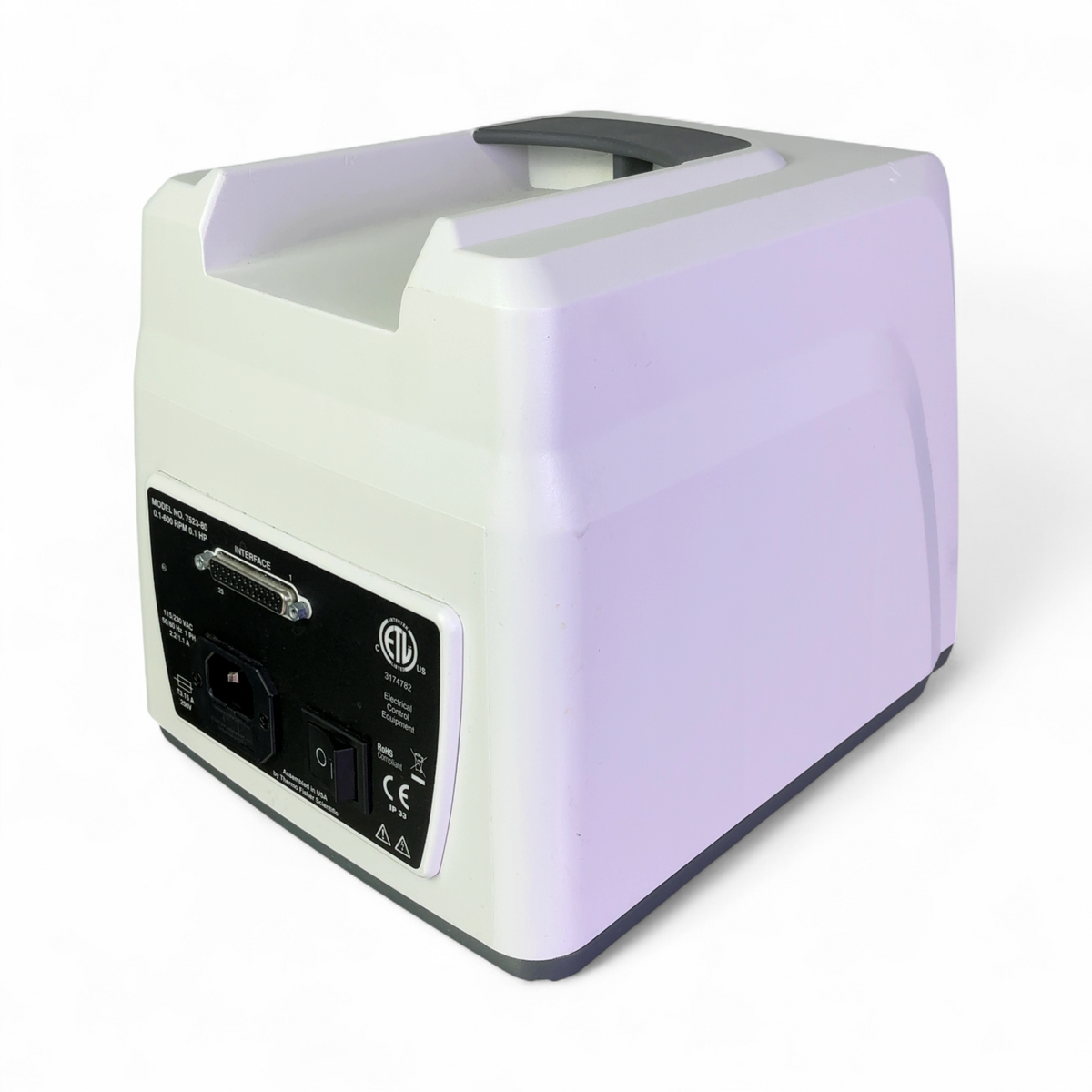 Cole-Parmer Masterflex L/S Peristaltic Pump Drive 7523-80 w Easy-Load II 77200-50 (Best Offer!) | Mr. Scientific - Image 7