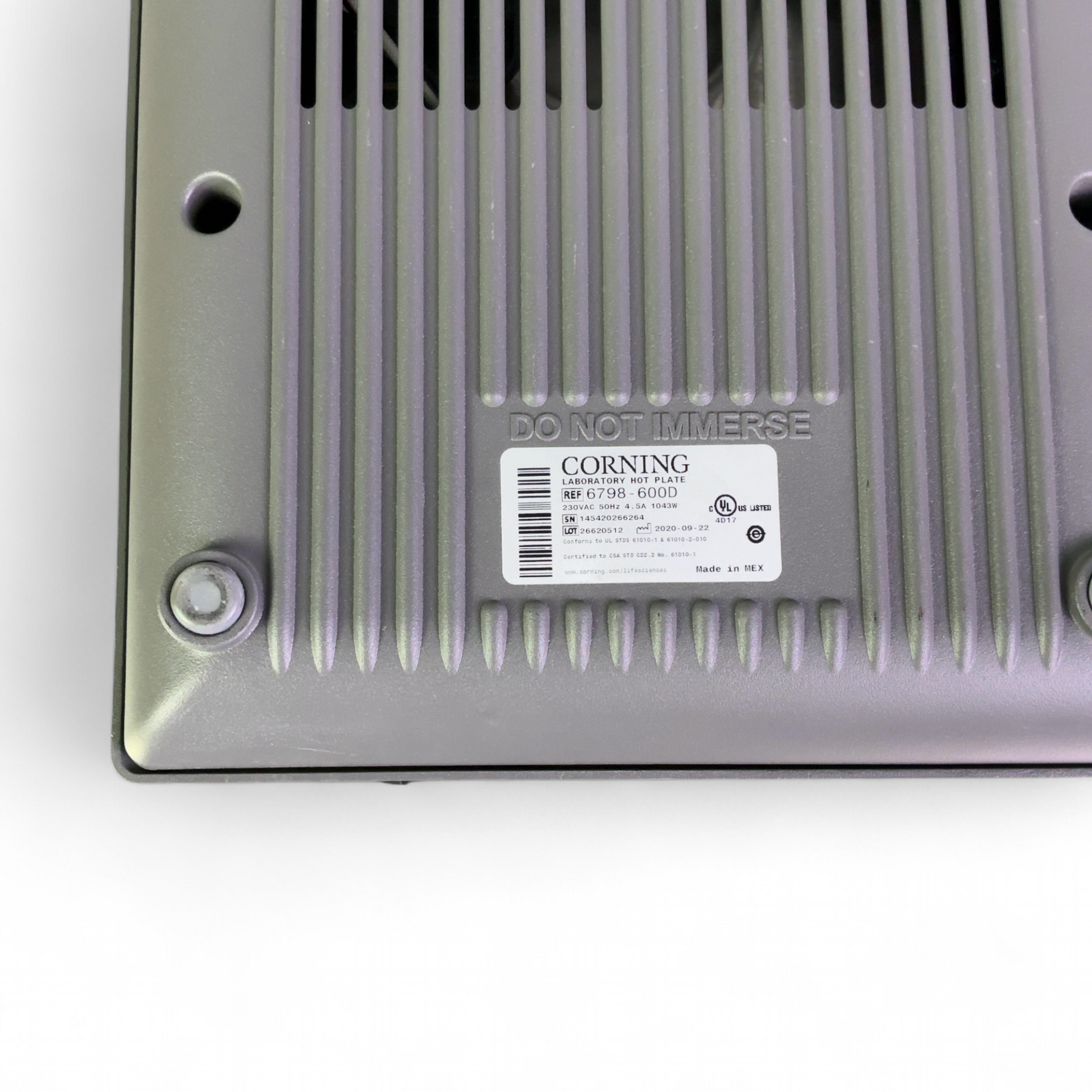 Corning 230 VAC PC-600D Laboratory Hot Plate 6798-600D (Best Offer!) | Safe & Secure Shipping - Image 13