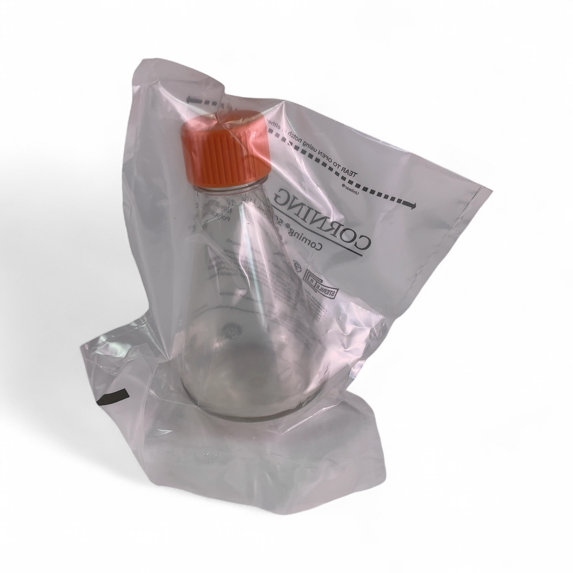 Corning 500mL Polycarbonate Erlenmeyer Flasks w 0.2µm Vent Cap 431145 - 12/cs (BO!) | Mr. Scientific - Image 5