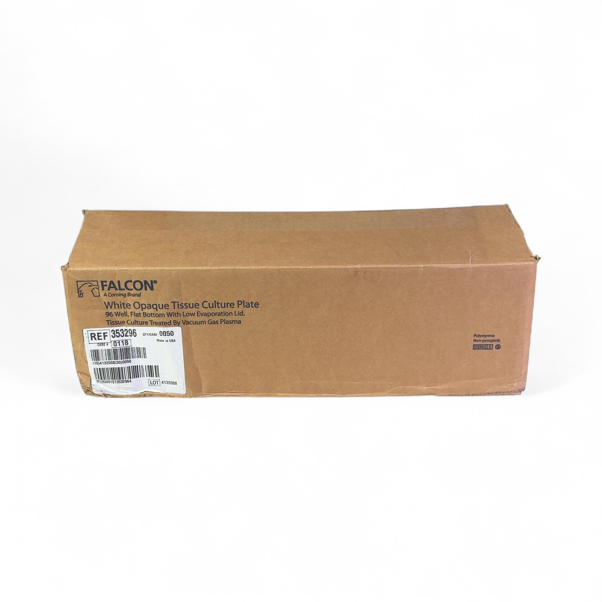 Corning Falcon 353296 96 Well White Opaque Tissue Culture Plate NEW OPEN BOX | Ships Fast from Mr. Scientific - Image 4