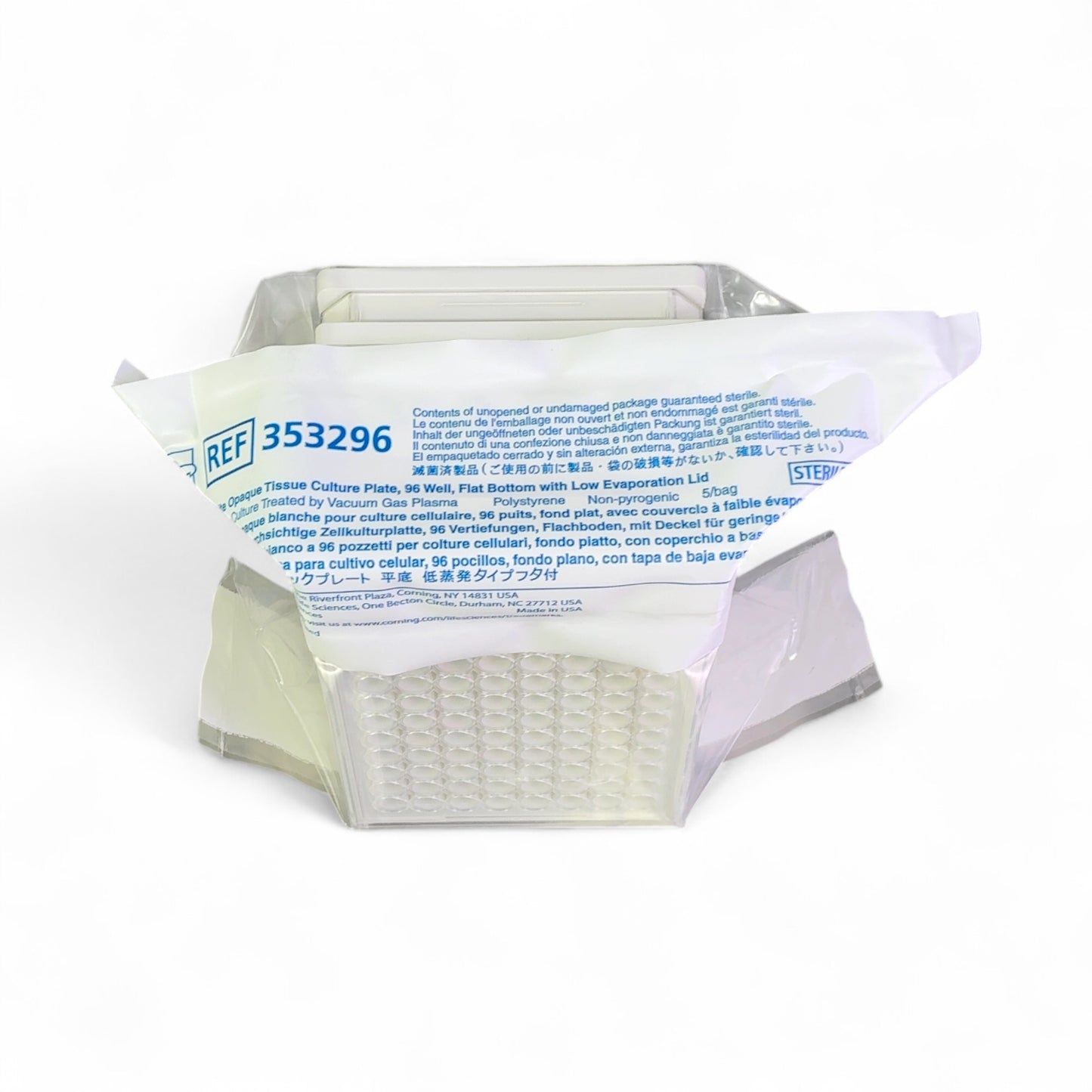 Corning Falcon 353296 96 Well White Opaque Tissue Culture Plate NEW OPEN BOX | Ships Fast from Mr. Scientific - Image 8